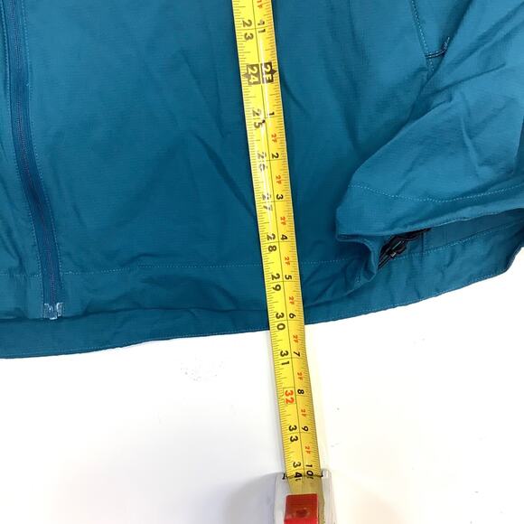 Blue Arc’teryx Mens Nodin Lightweight Jacket Sz XXL Windproof Shell Hooded - Picture 5 of 6